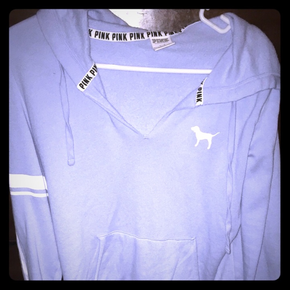 VS pink hoodie